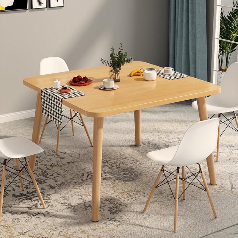 bàn ăn gia đình có thể sử dụng làm bàn trà hoặc bàn làm việc tiết kiệm diện tích