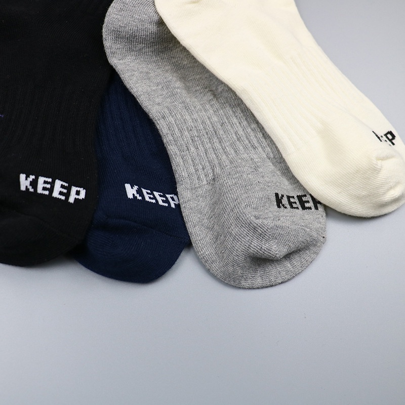 Vớ Thể Thao Chất Liệu Cotton Nguyên Chất In Chữ P Thời Trang Đường Phố Cho Nam Và Nữ