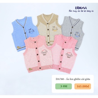[Dokma] Áo len ghile cài giữa DA760