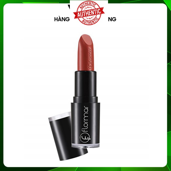 [Mã giảm giá mỹ phẩm chính hãng] Son Môi Lâu Phai Flormar Long Wearing Lipstick Màu L003 Soft Caramel 4g