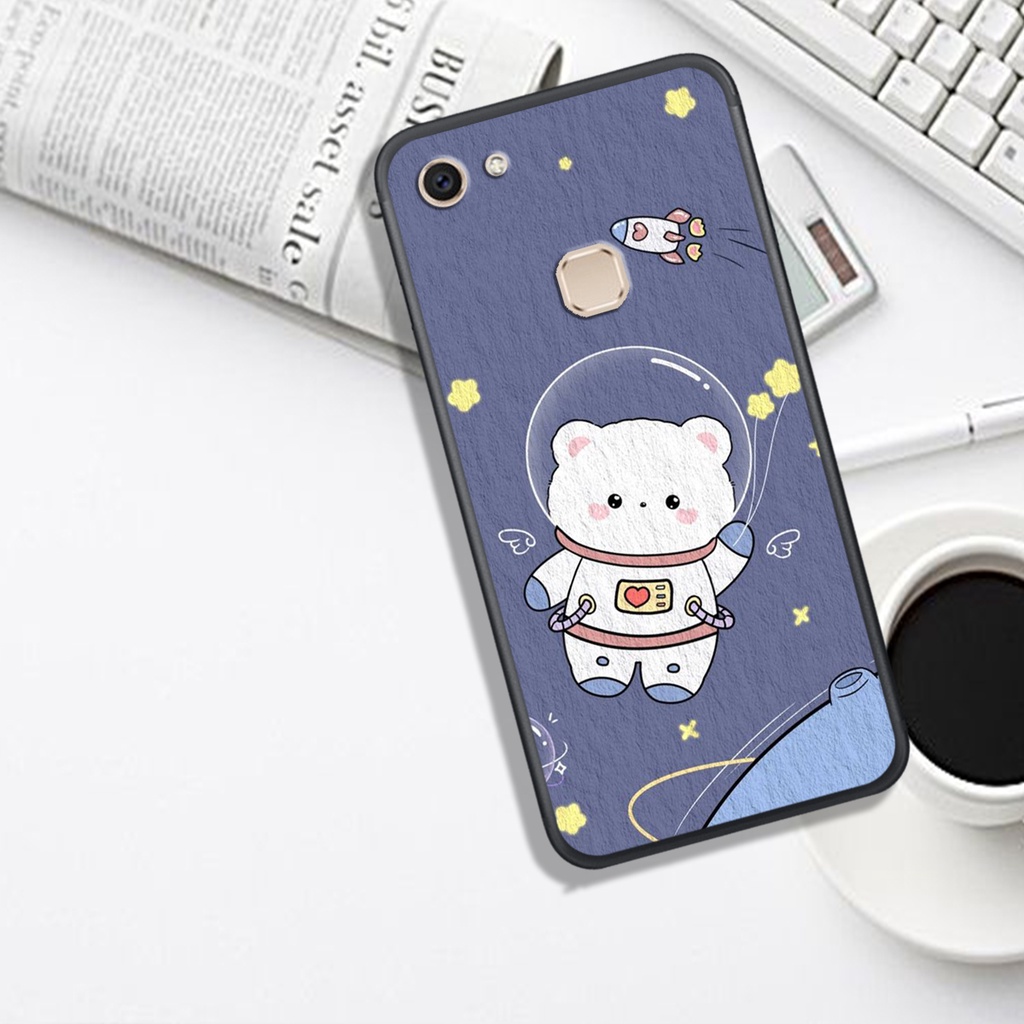 [ HOT BỎNG TAY] ỐP LƯNG VIVO V7/V7 PLUS, IN HINH CHIBI PHI HÀNH GIA ĐÁNG YÊU, SIÊU CUTE.