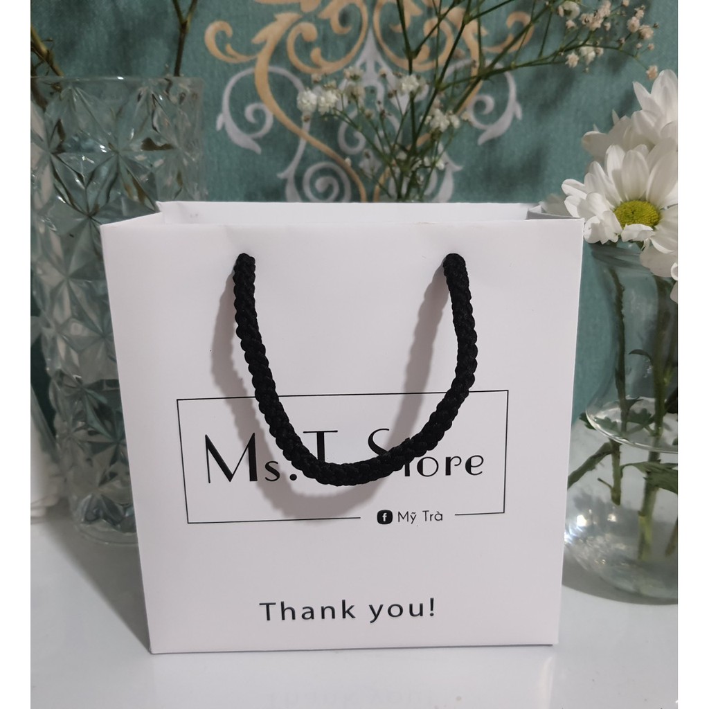 100 Túi in theo yêu cầu size vuông nhỏ đựng nước hoa, mỹ phẩm | BigBuy360 - bigbuy360.vn