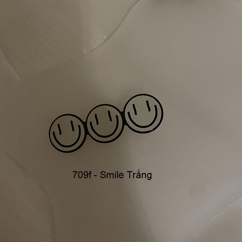 (0709) Cặp Tóc Mái Nhựa Hàn Quốc Năng Động
