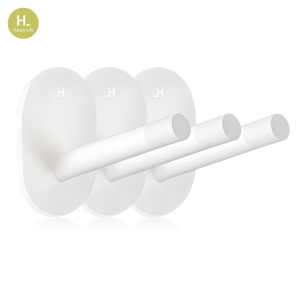 Xiaomi Youpin Bộ 3 Móc Treo Tường   HL Đa Chức Năng Cho Phòng Tắm / Phòng Ngủ / Nhà Bếp Tải Trọng Tối Đa 3kg