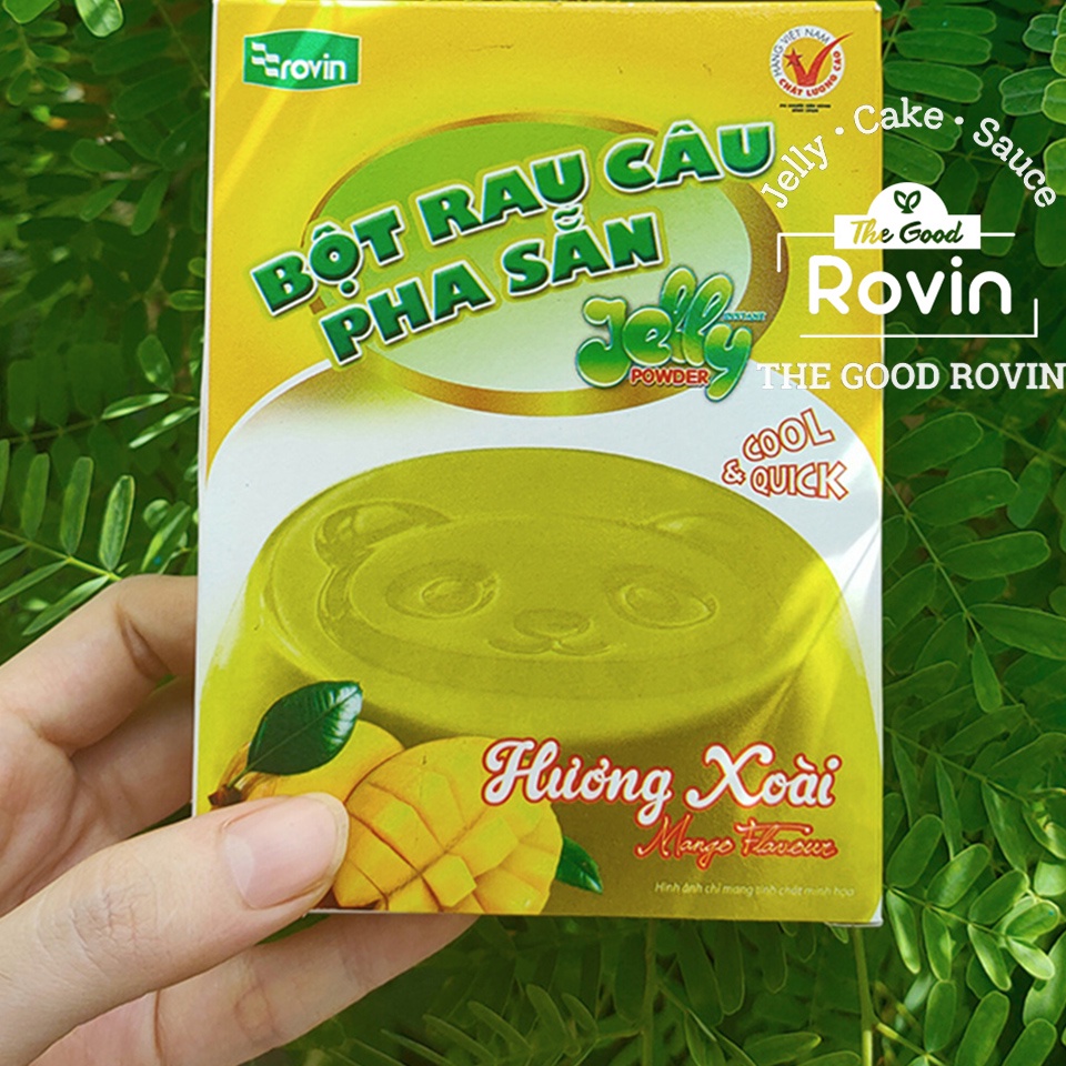 Bột Rau Câu Hương Xoài Rovin (Hộp 60g)