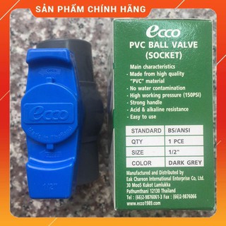 Van khóa nước Ecco phi 21 nhập khẩu từ Thái Lan