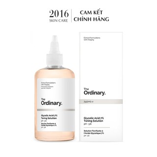 Nước Hoa Hồng Ordinary Glycolic Acid 7% Toning Solution - 2016 Skincare