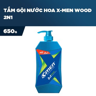Tắm Gội X-Men 2 in 1 Sport Wood - Thơm Lâu 650g