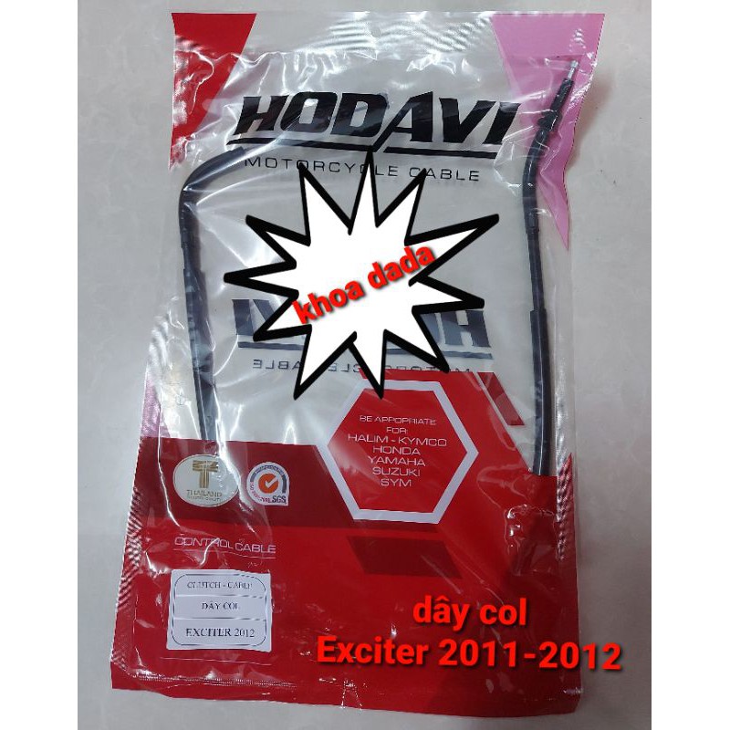 dây col Exciter 2011-2012 HODAVI, thái lan