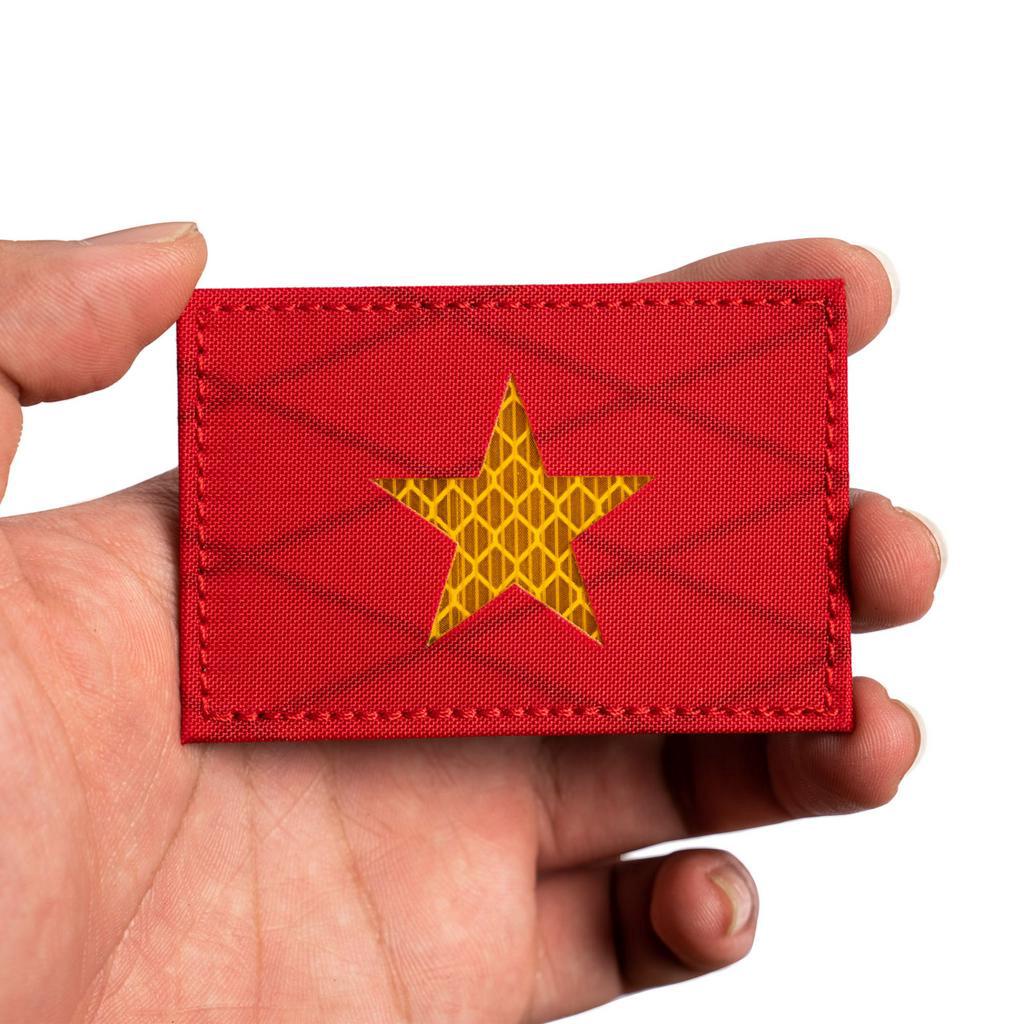 Patch Cờ Việt Nam Xpac/3M Reflective - Miếng dán phản quang