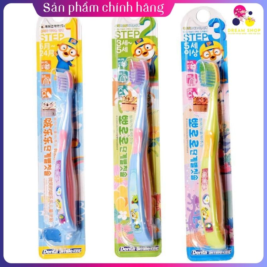 Bàn chải đánh răng cho bé Pororo Hàn Quốc (Từ 4 tuổi) -Dreamshop.vn