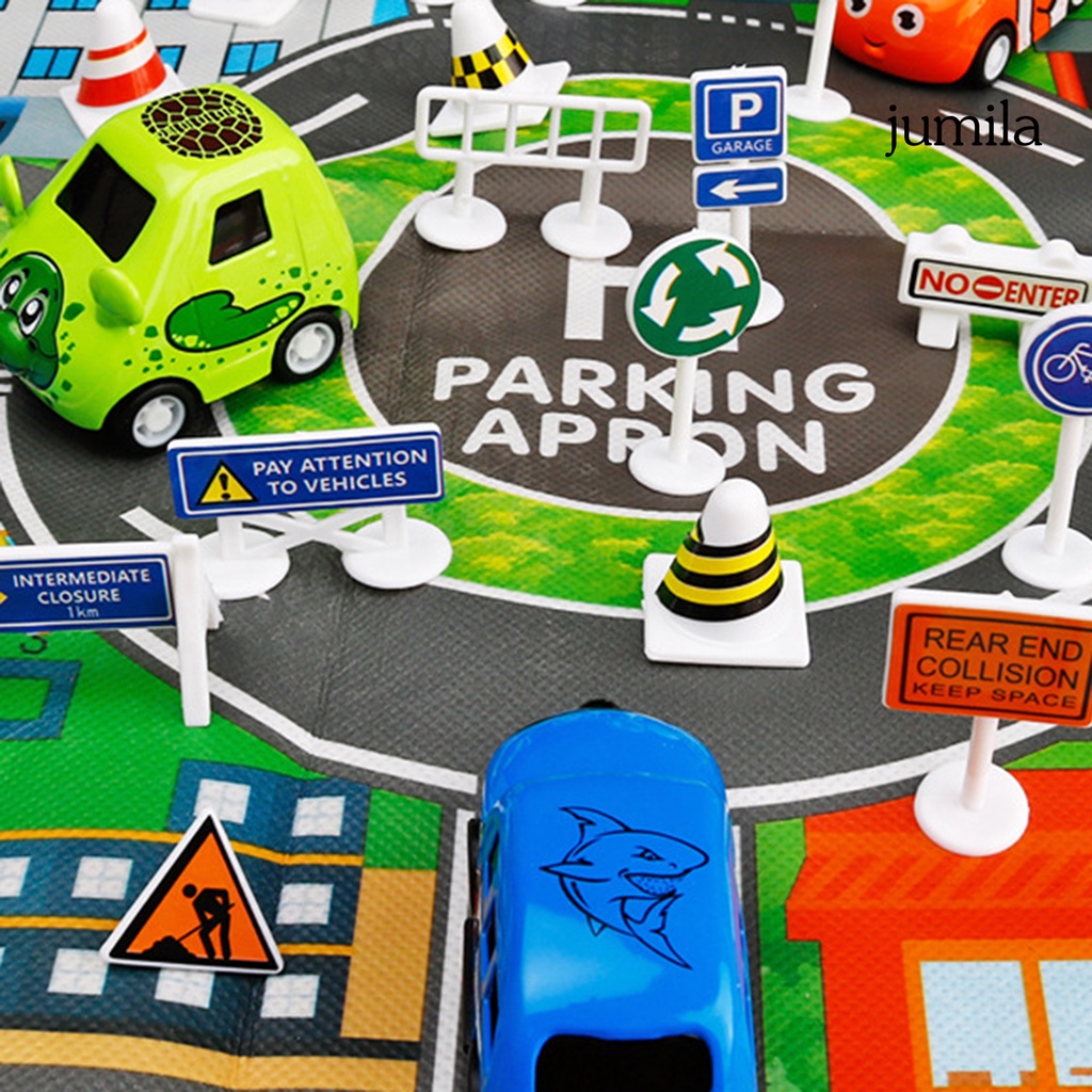 Set 56 Biển Báo Giao Thông Bằng Nhựa Đa Năng Cho Bé