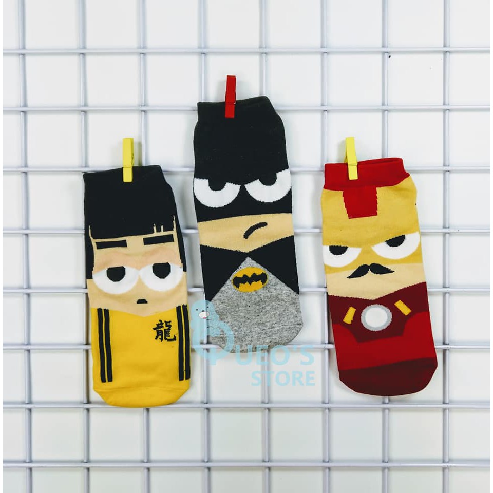 Tất  thấp cổ siêu nhân phiên bản đáng yêu