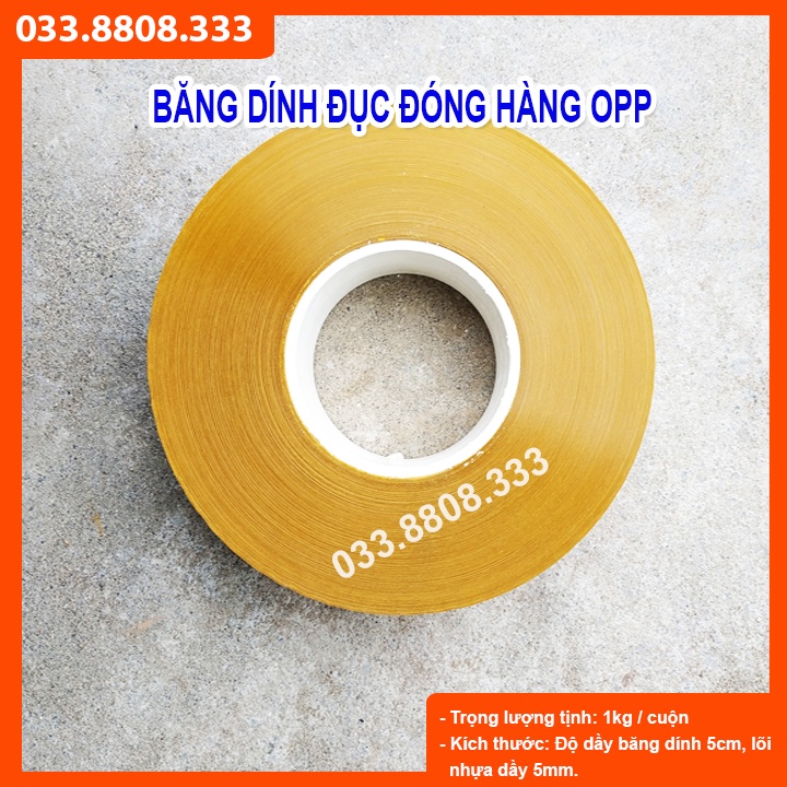 BĂNG DÍNH VÀNG CUỘN 1KG LÕI MỎNG CỰC DAI ĐÓNG HÀNG SIÊU THÍCH