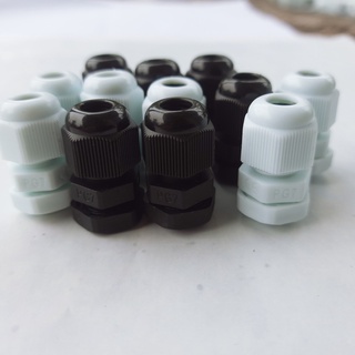 Ốc siết cáp nhựa chống nước PG7 PG9 PG11 PG13.5 PG16 PG19 PG21 PG25