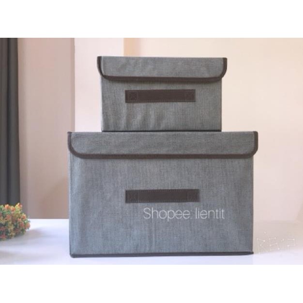 Hộp vải đựng đồ tiện lợi, thùng đựng quần áo đa năng K49