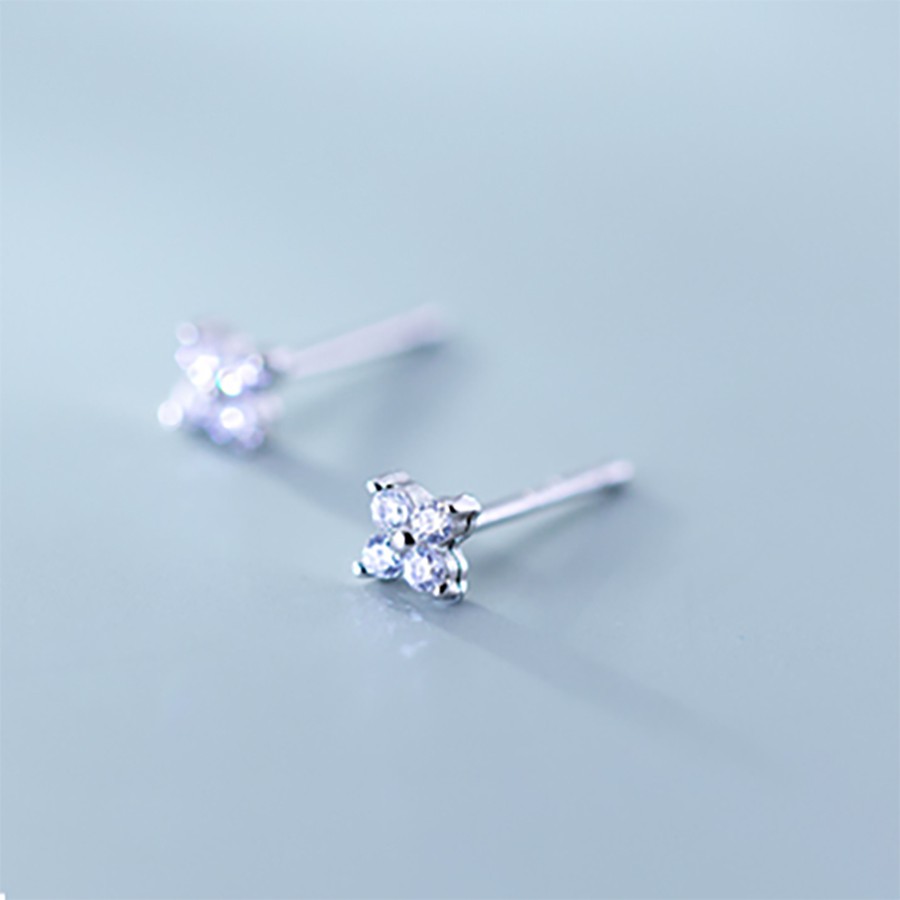 Bông Tai Nữ Bạc Hàn Quốc Sang Chảnh Bạc 925 Cao Cấp Cho Nữ B2421 - Bảo Ngọc Jewelry