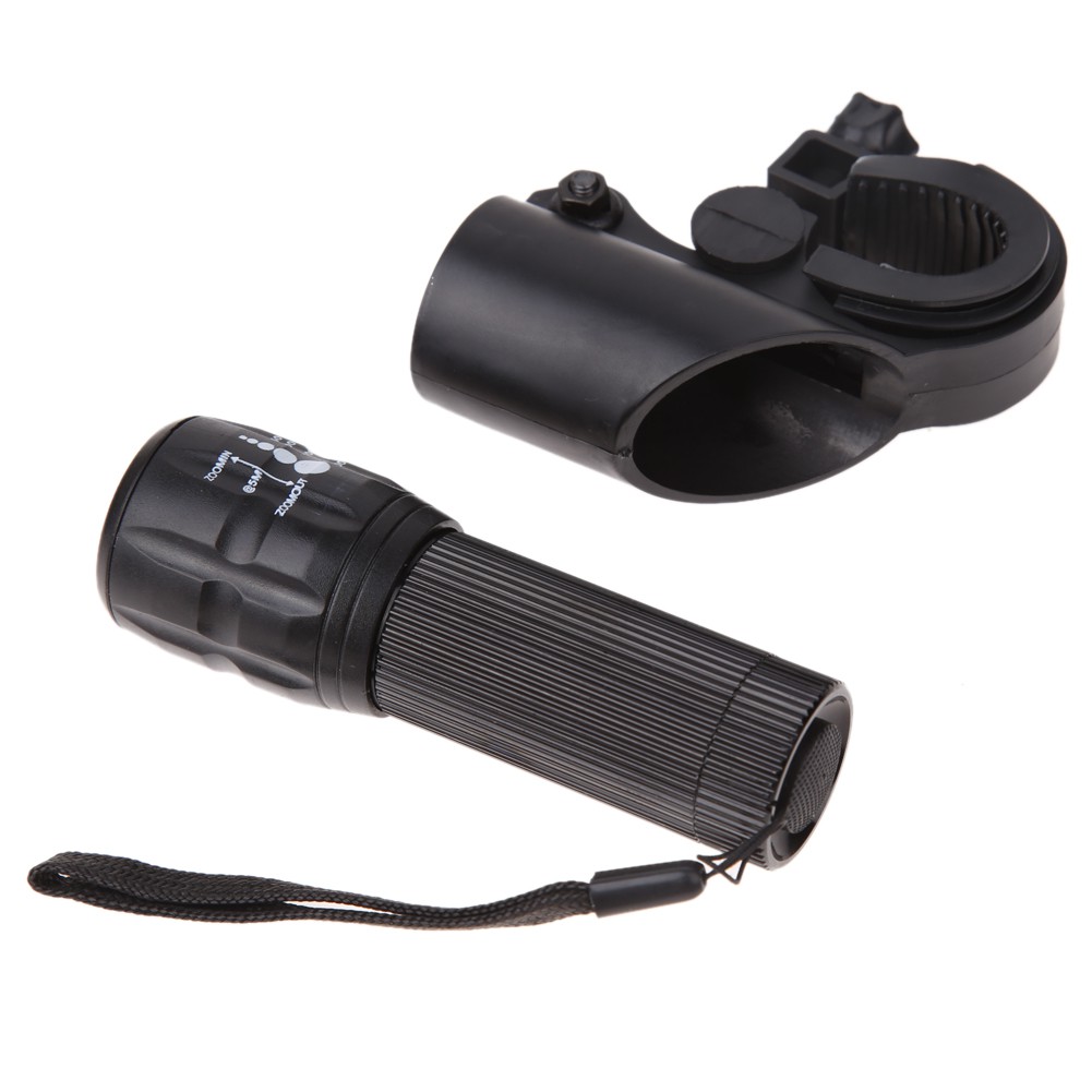Đèn pha trước xe đạp chống nước 2000 Lumens CREE Q5 + giá đỡ