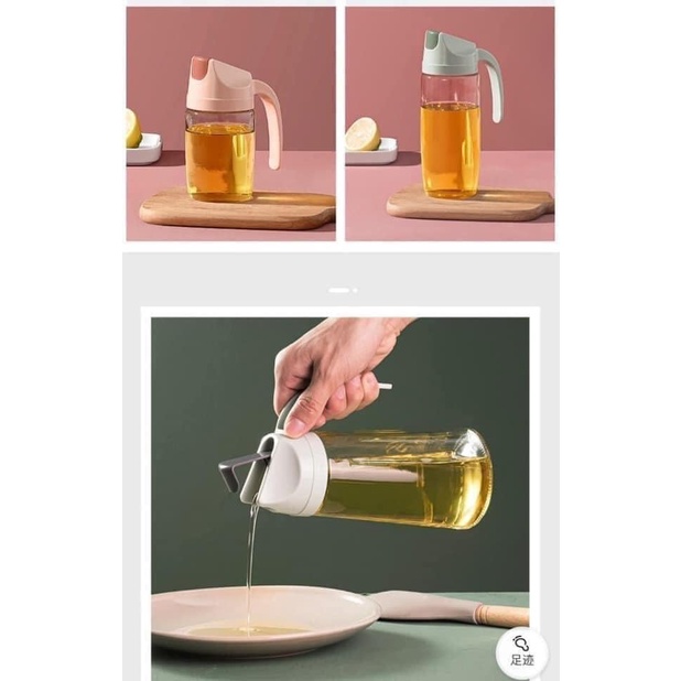 Bình rót dầu ăn, nước mắm, gia vị đa năng, tiện dụng