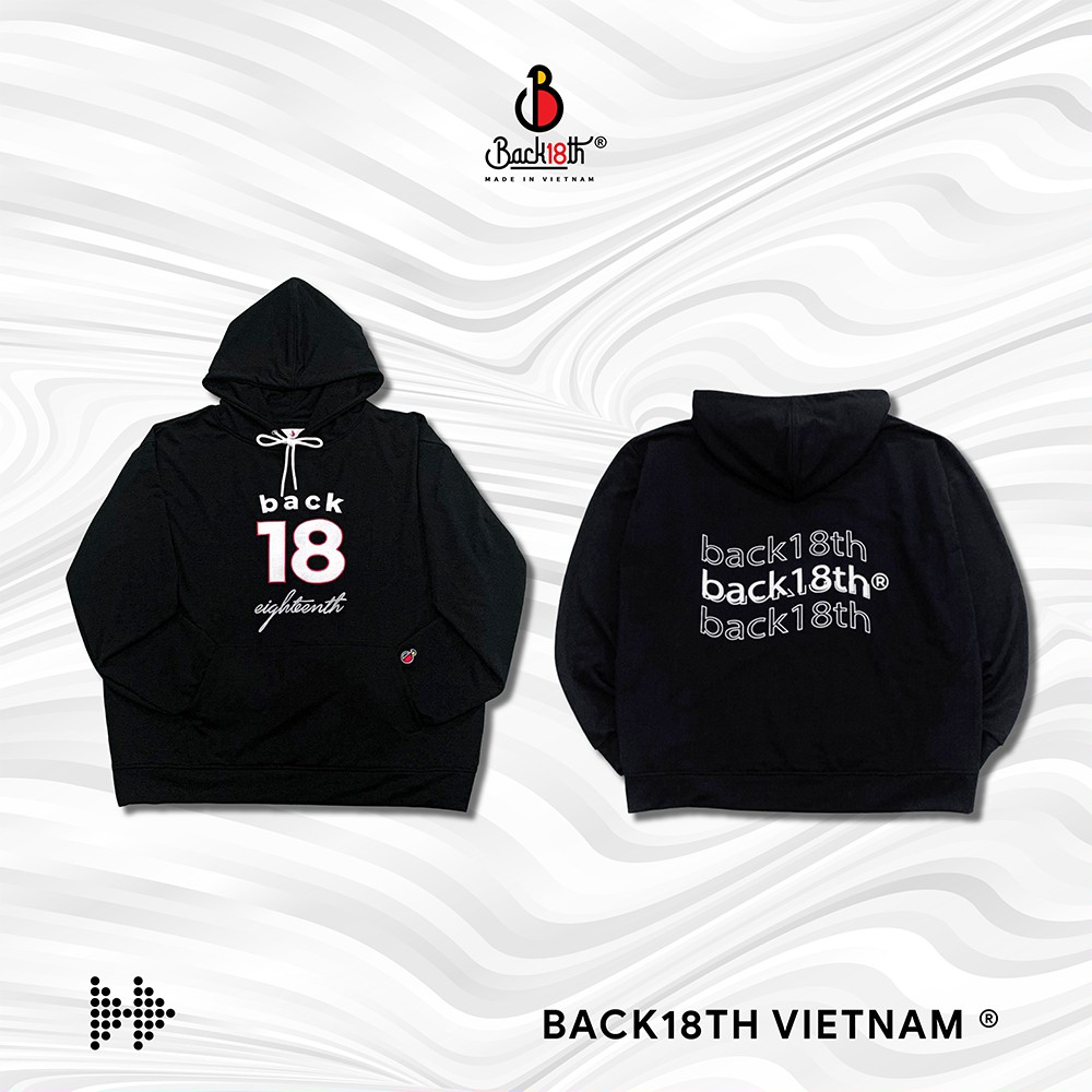 Basic Signature Hoddie (áo khoác nón)