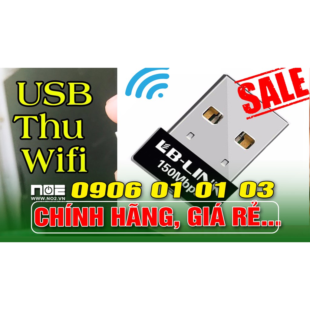 USB thu Wifi cho Máy tính - card mạng wifi - USB thu Wifi loại mới - LB_Link151