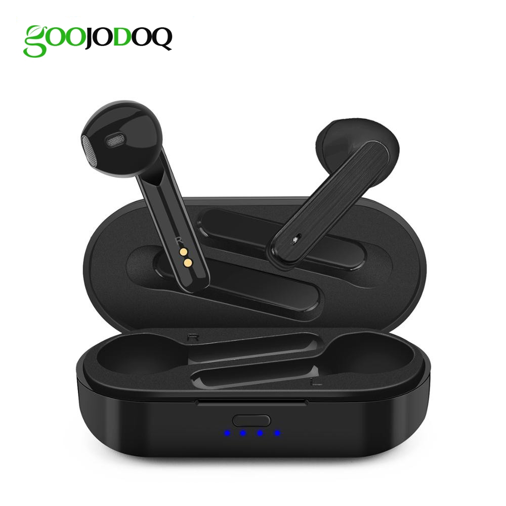 Tai nghe GOOJODOQ nhét tai TWS Bluetooth 5.0 chống nước T3