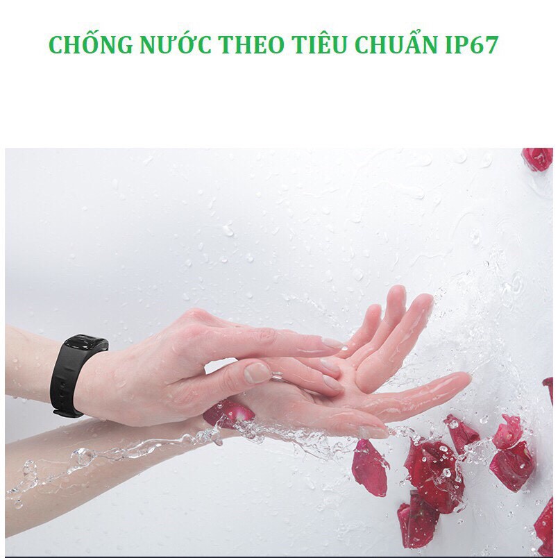 Vòng đeo tay thông minh WEARFIT C1 PLUS Màn Hình Màu Cảm Ứng, kết nối điện thoại - Đồng minh chống nước