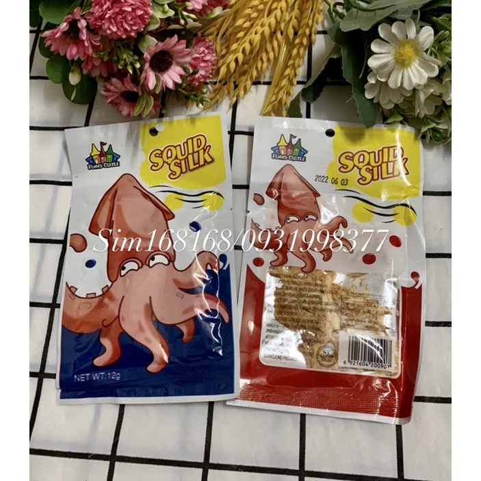 mực xé sợi thái lan