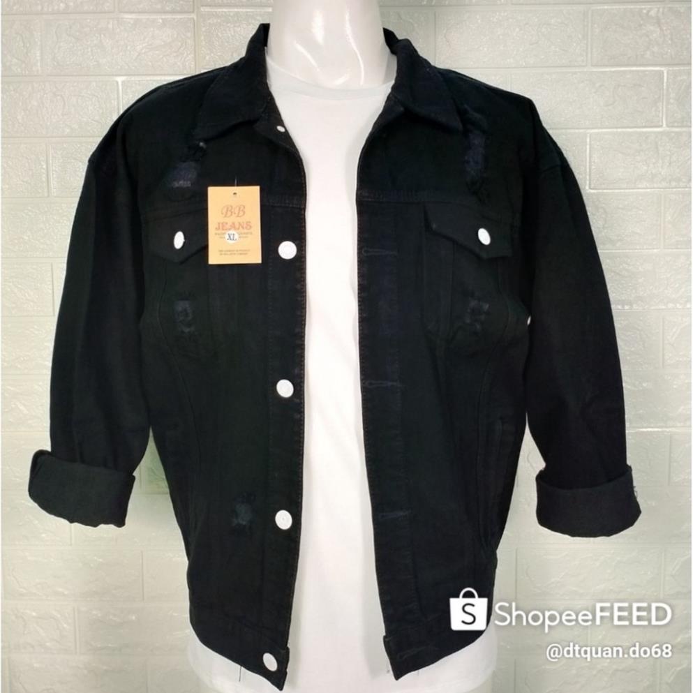 Áo Khoác Jean Nam Nữ Áo Bò Rin Jeans Rách  Nam Nữ Cao Cấp 💖FREESHIP + QUÀ TẶNG💖 Cao Cấp Đa Năng Nhiều Mẫu- Sỉ Lẻ