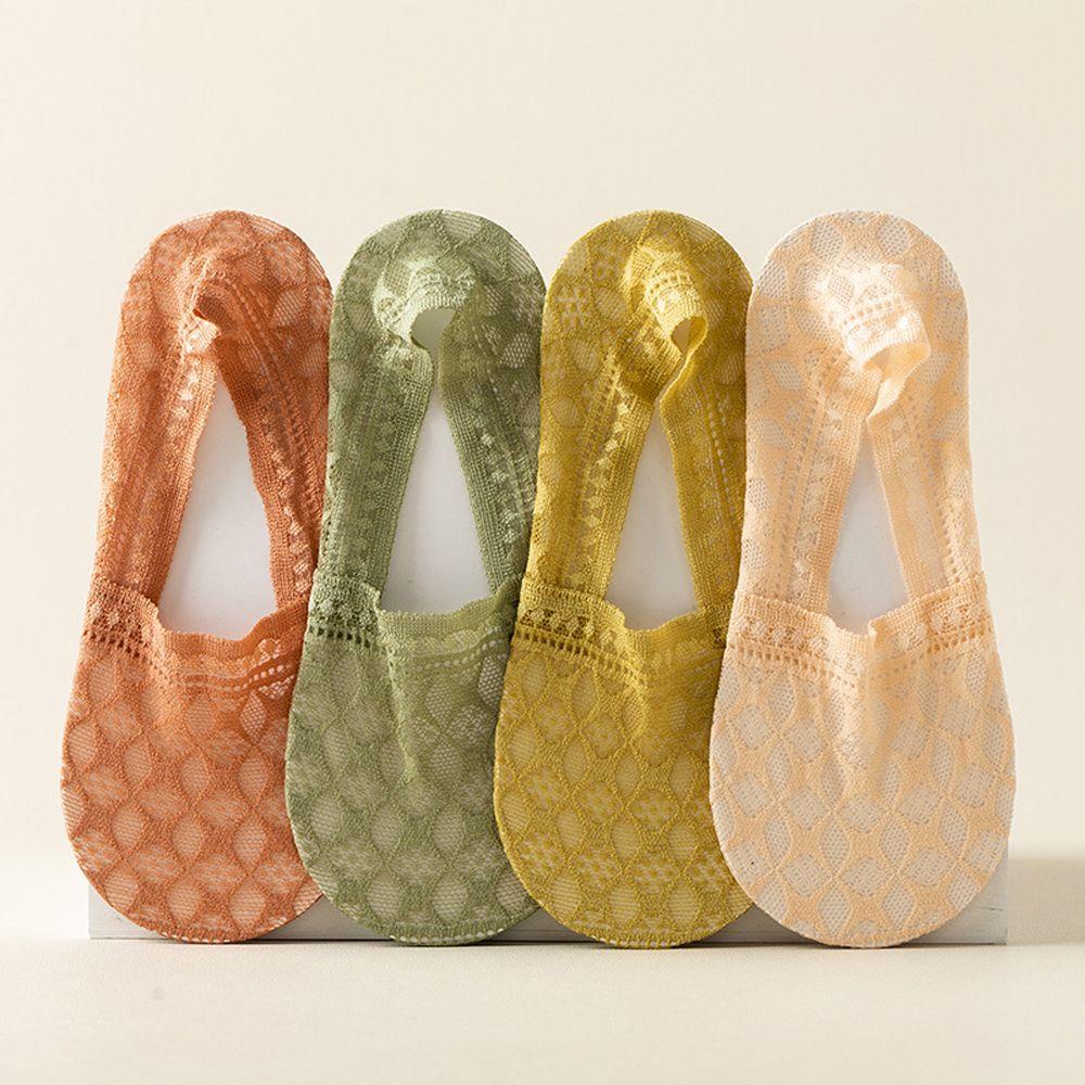 Vớ Lưới Vô Hình Trong Suốt Chống Trượt Thời Trang Mùa Hè Cho Nữ VANES1