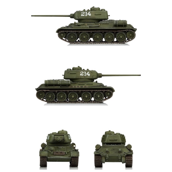 Mô hình xe tăng tỷ lệ 1:72 Dragon Armor T-34/85 Chí nguyện quân Trung Quốc trong Chiến tranh Triều Tiên.