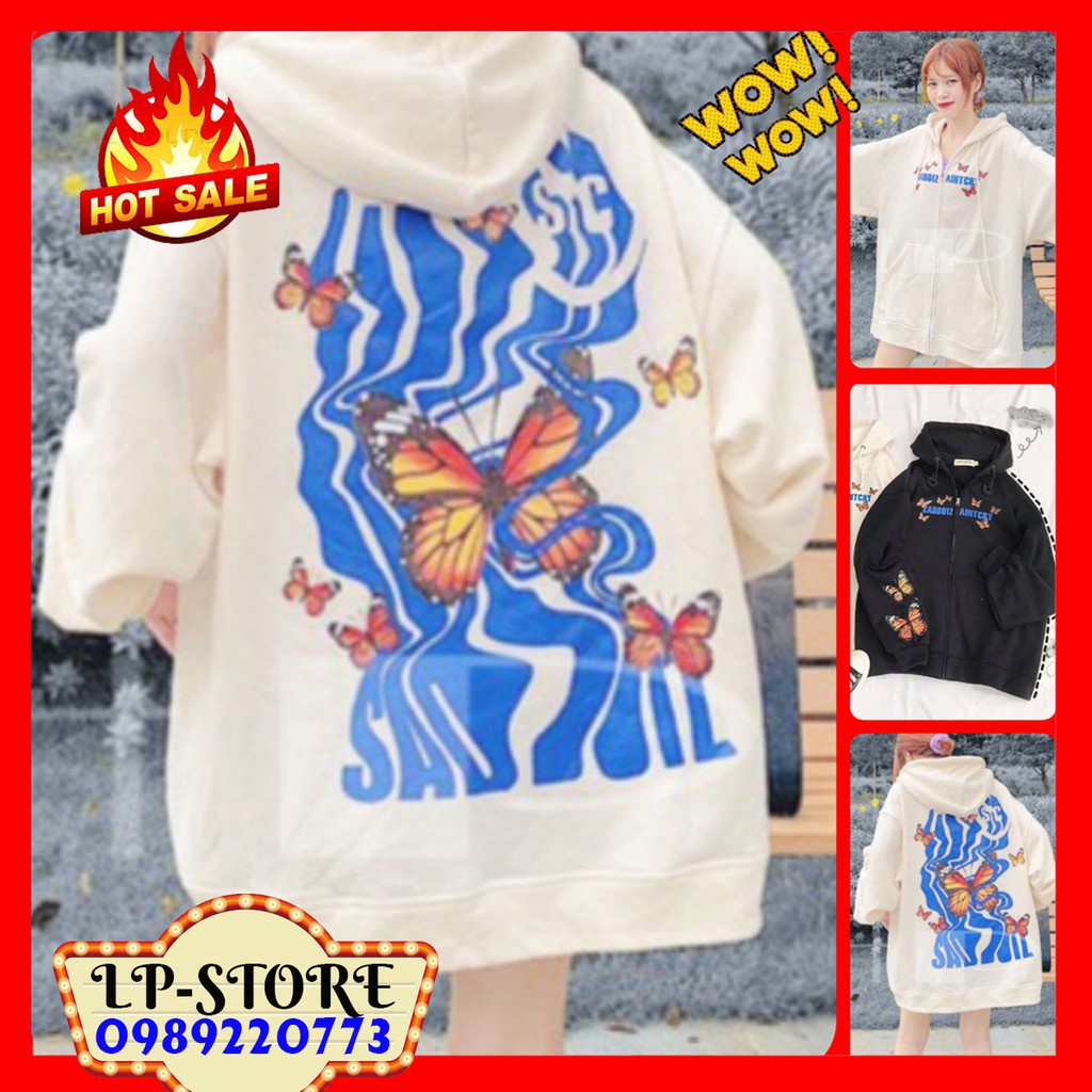 [FREESHIP] Áo Hoodie - Áo Khoác Nỉ Nam Nữ Unisex SADBOIZ - Kèm DEAL Sốc