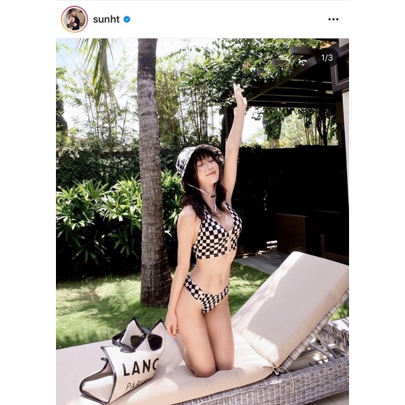 set bikini đi biển Caroline cá tính