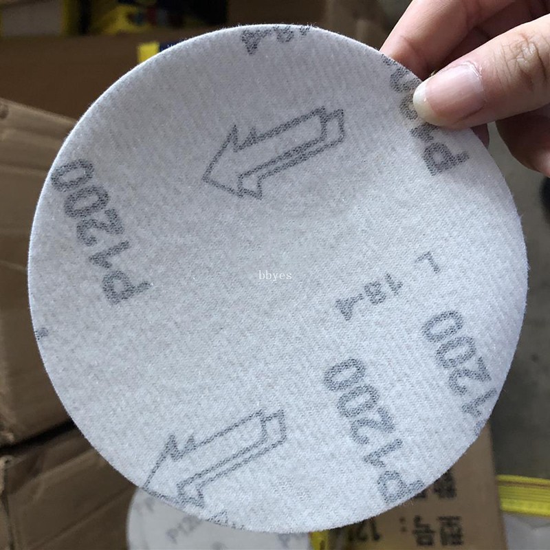 Bộ 40 dĩa chà nhám 5 inch 125mm chuyên dùng đánh bóng gỗ tiện lợi