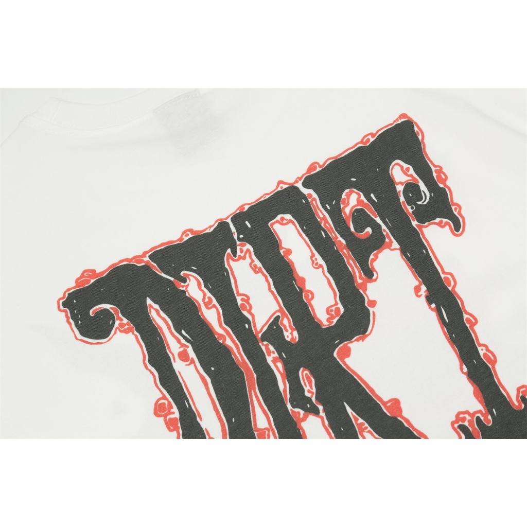 AliceinChains vintagetee retro washed and old tube woven short-sleeved jerry same couple T-shirt