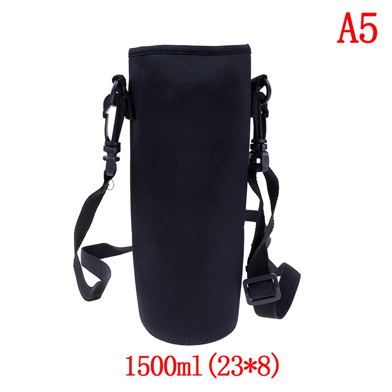 Túi đựng bình nước giữ nhiệt đeo vai 420ml-1500ml tiện lợi dành cho mang theo đi du lịch