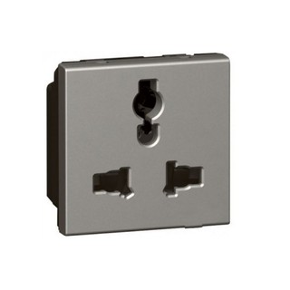 Ổ cắm đơn đa năng Arteor Legrand xám - 572623