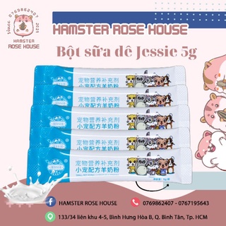 Bột sữa dê dạng gói 5g cho Hamster