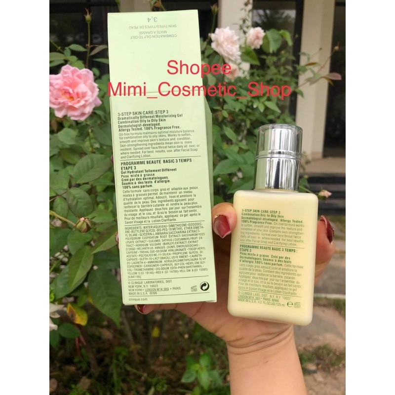 Gel dưỡng ẩm Clinique Dramatically Different Moisturizing Gel 125ml