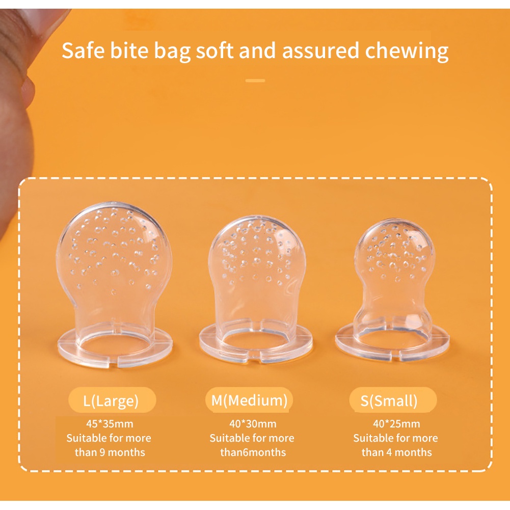 1PC Silicone Cho Bé Ăn Trái Cây Tươi Miếng Dán Dinh Dưỡng Cho Bé Ăn Thức Ăn Trái Cây Núm Vú Giả Cho Bé Đậu Nành Miếng Dán Đồ Chơi Bộ Đồ Ăn Cho Bé Babyhouse