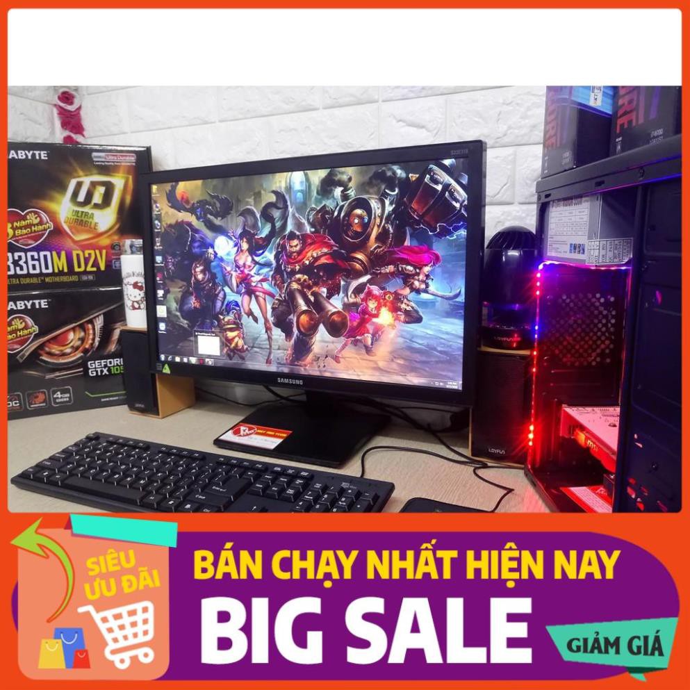 HÀNG CHÍNH HÃNG -  BỘ MÁY TÍNH BÀN CHƠI PUBG Mb GTA V LOL CF Siêu Bền | BigBuy360 - bigbuy360.vn