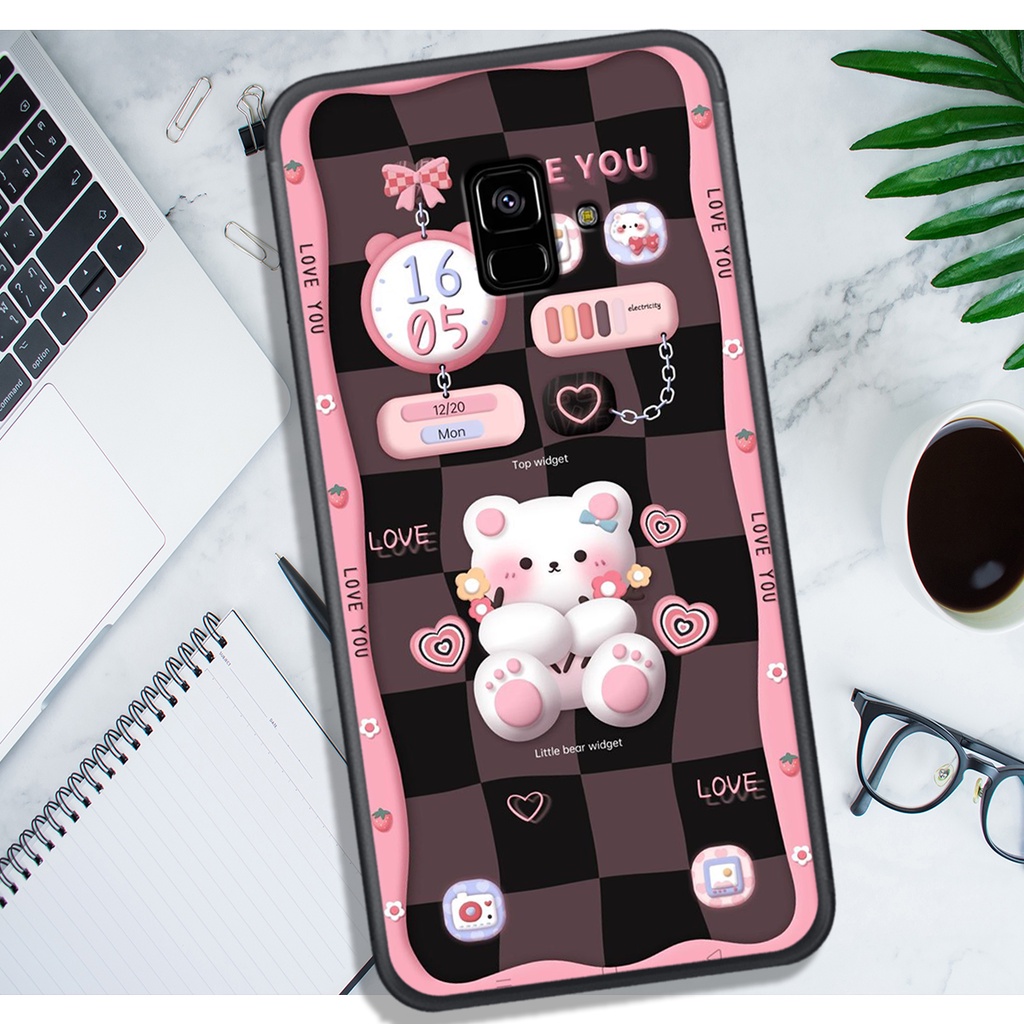 Ốp Lưng SAMSUNG A5/A8 2018 - A6 2018 - J6 2018 , In Hình Sinh Động, Dễ Thương, Màu Sắc Cá Tính.