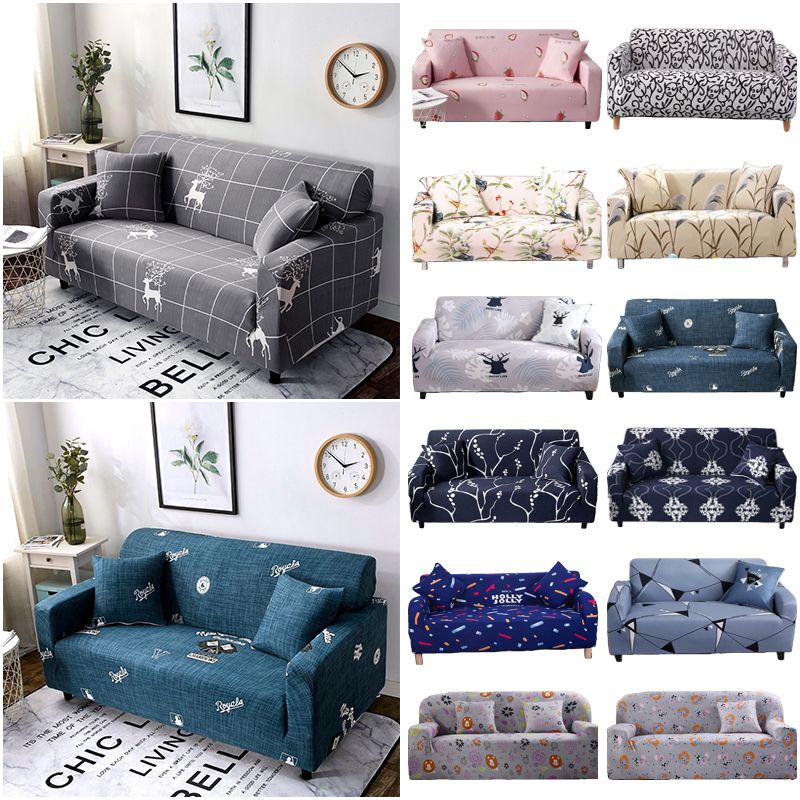 Vỏ Bọc Ghế Sofa 1 2 3 4 Chỗ Ngồi Co Giãn Trang Trí Nhà Cửa