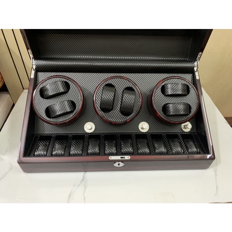 hộp đồng hồ xoay quay 6x10 dành cho đồng hồ cơ tự động