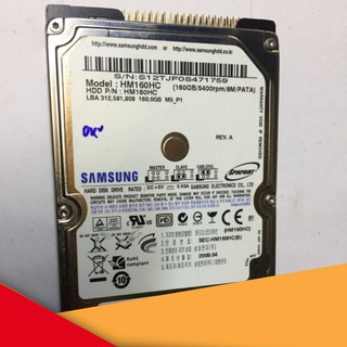 Ổ cứng hdd laptop ata-ide 160gb