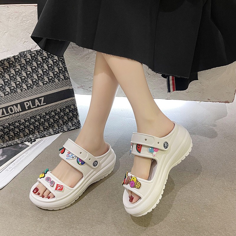 Dép 2 quai đế dày 5cm tằng chiều cao. siêu êm chân