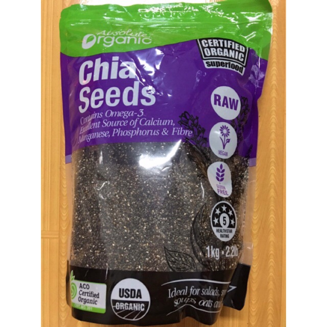 Hạt chia tím Úc Oganic 1kg