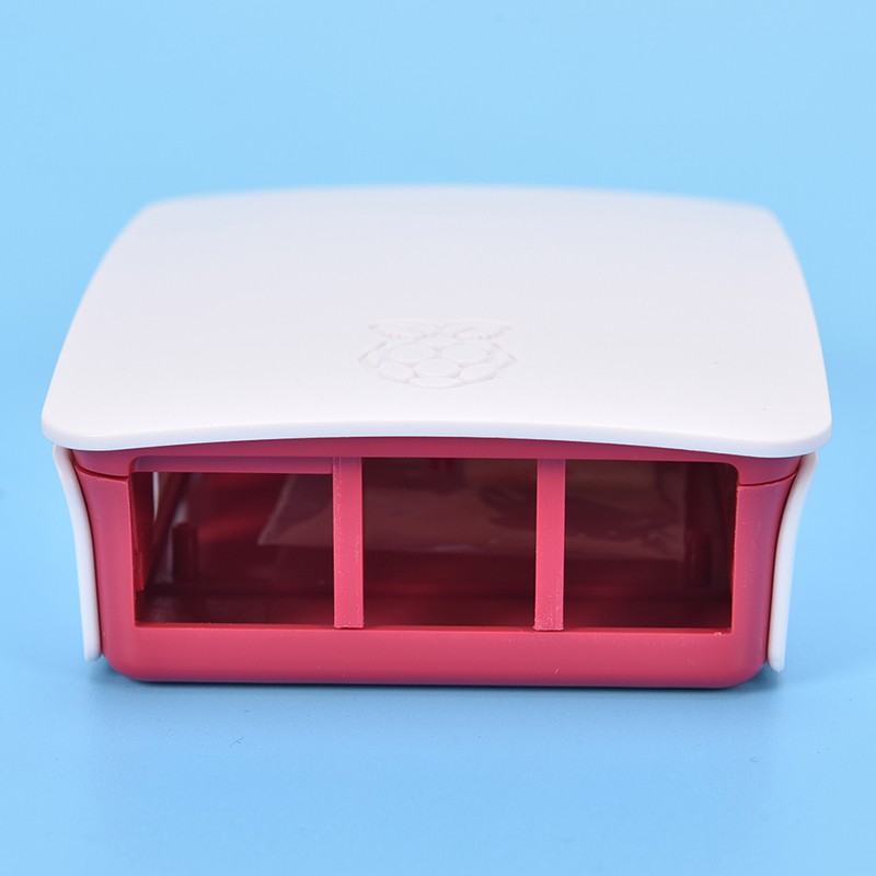 Colorfulswallowfly Red/White Official Raspberry Pi 3 Case for Raspberry Pi 3 Model CSF