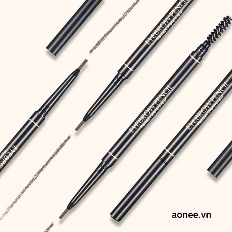 ✨✨Bút chì kẻ lông mày hai đầu xoay tự động