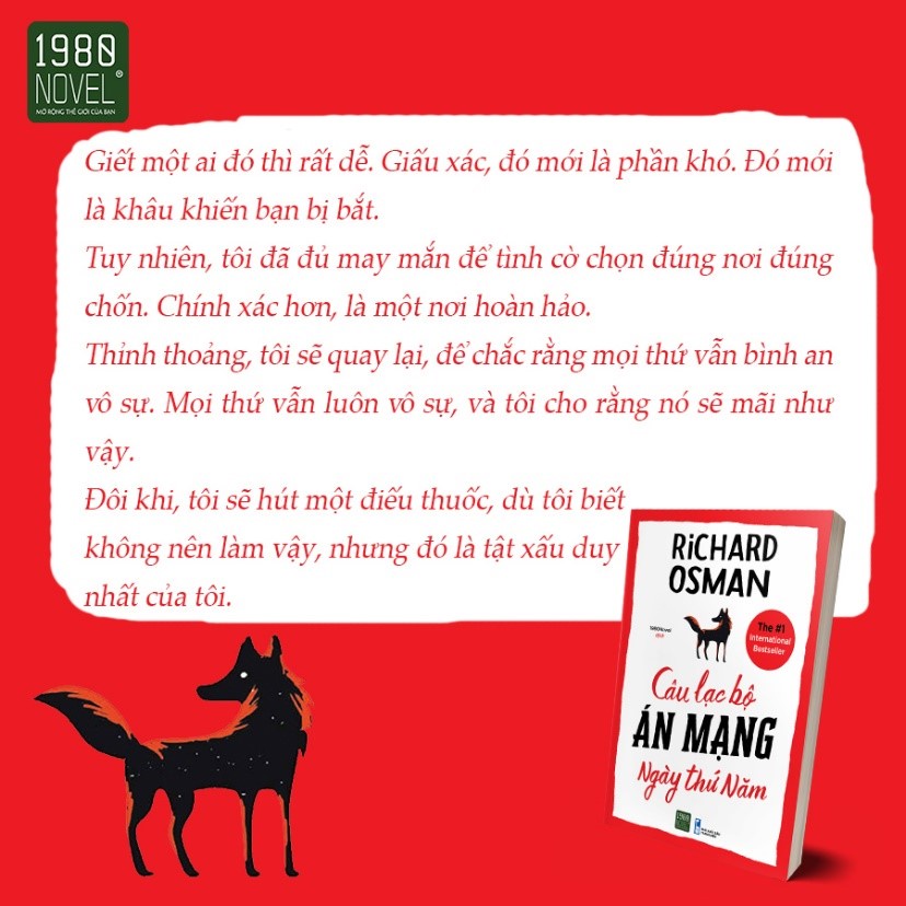 [Mã LIFEMALL995 giảm 10% đơn 99K] Sách - Câu lạc bộ án mạng ngày thứ Năm - 1980Books